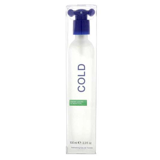 COLD BY UNITED COLORS OF BENETTON EDT 3.3 FLOZ