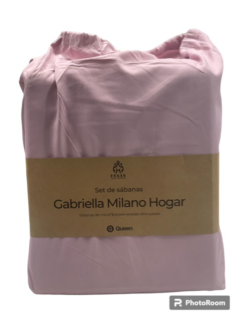 GABRIELLA MILANO HOGAR BED SHEET SET 4 PC