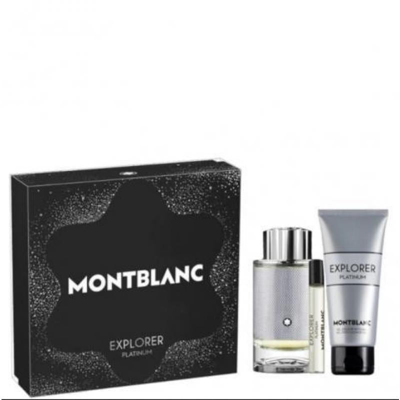 MONTBLANC PLATINUM EXPLORER GIFT SET