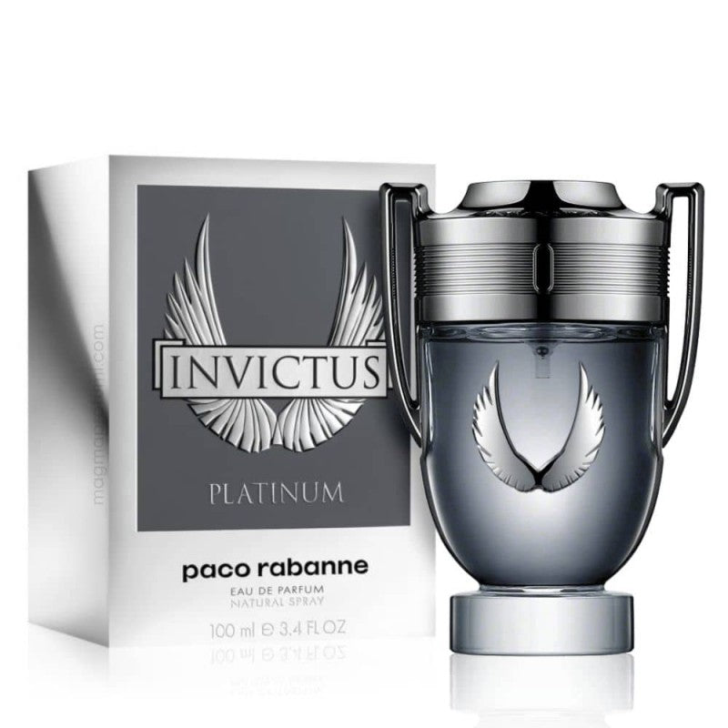 INVICTUS PLATINUM BY PACO ROBANNE EDP 3.4FLOZ